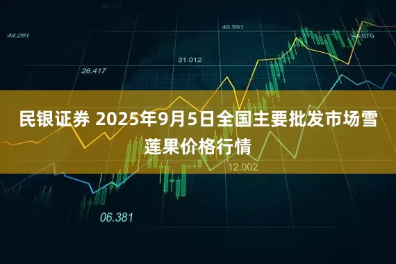 民银证券 2025年9月5日全国主要批发市场雪莲果价格行情
